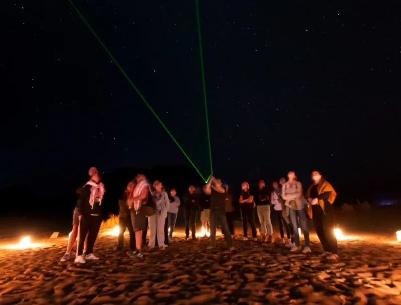 Stargazing Education - Wadi Rum desert experience tour showing the beautiful landscape